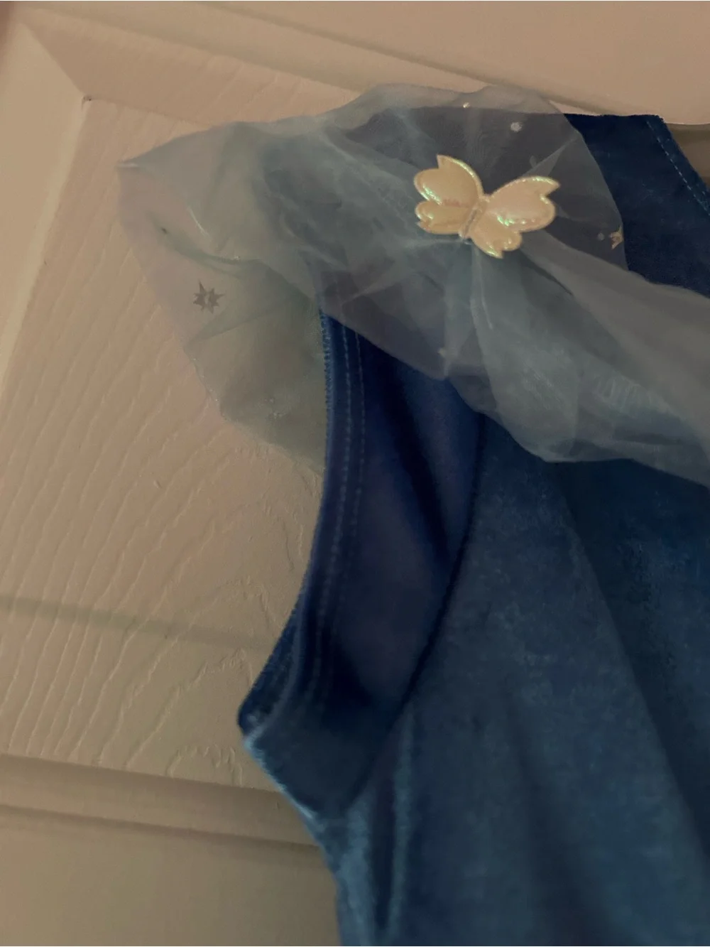 Little adventures deluxe butterfly Cinderella dress size 3XL 11-13 years blue